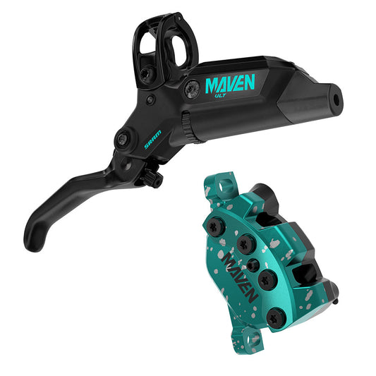 SRAM, Maven Ultimate Expert Kit, MTB Hydraulic Disc Brake, Pair, Post mount, Blue , AVAILABLE SOON