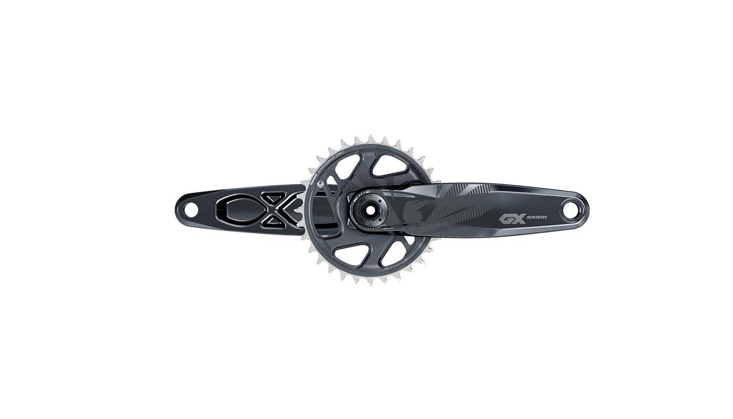 SRAM, GX Eagle DUB C1, Crankset, Speed: 11/12, Spindle: 28.99mm, BCD: Direct Mount, 32, DUB, 165mm, Black, Boost