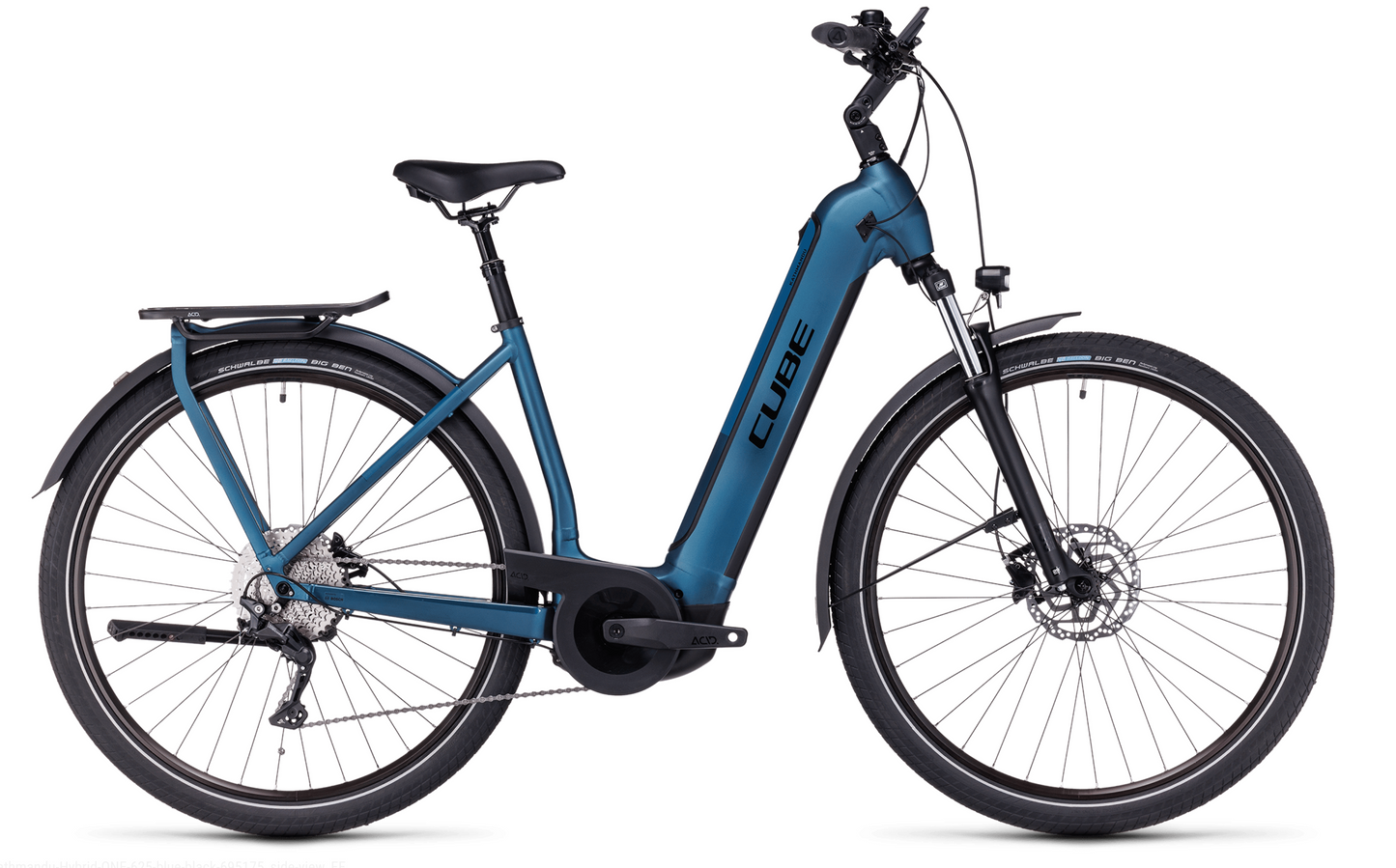 Cube Kathmandu Hybrid ONE 625 Blue n Black Easy Entry ( 2023 )