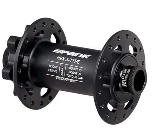 Spank Hex Hub 15x110 Black 32H