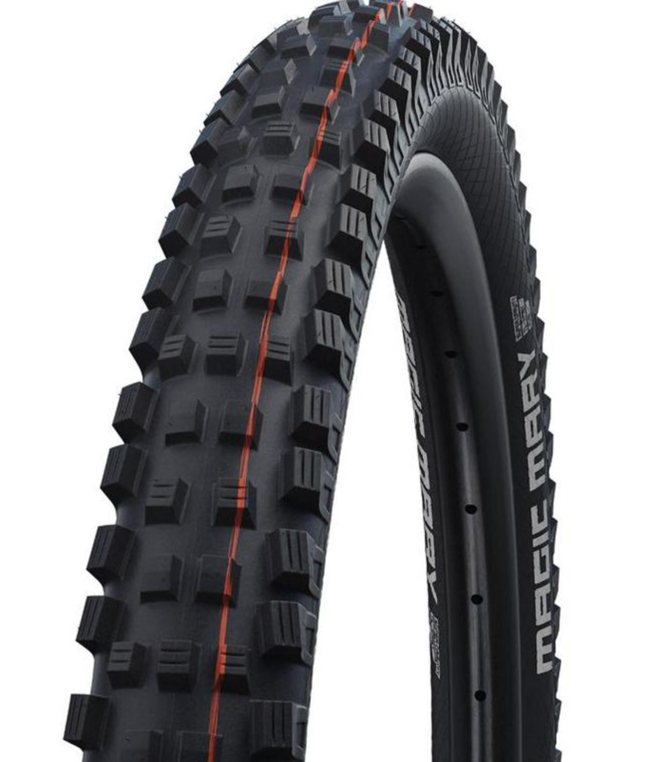 Schwalbe Magic Mary Tire 29 x 2.60 (65-622), Black, Super Gravity, Tubeless Easy, Addix Soft, Folding