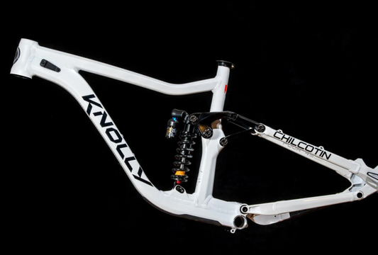 Knolly Chilcotin 151 Limited Edition Frame  Pearl White / Rockshox Super Deluxe Ultimate