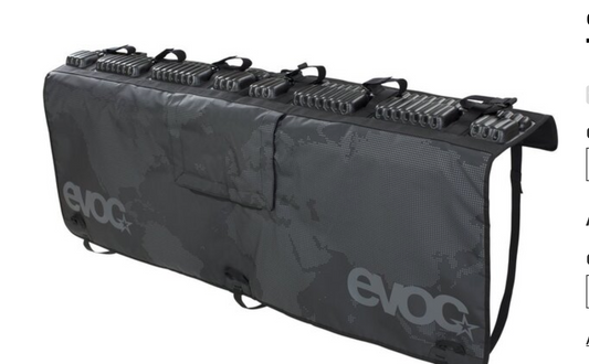 EVOC, Tailgate Pad, 160cm / 63'' wide, for full-sized trucks, Black