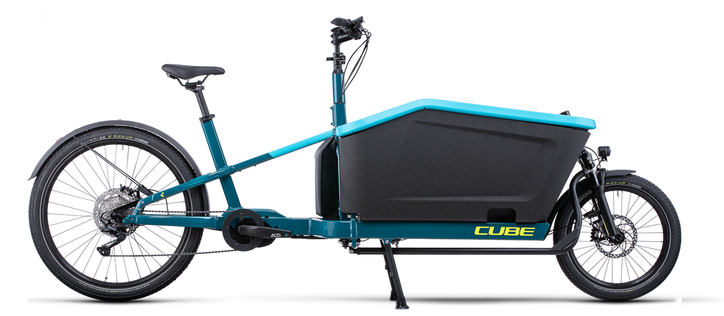 Cube Cargo Sport Hybrid 500 Blue n Lime