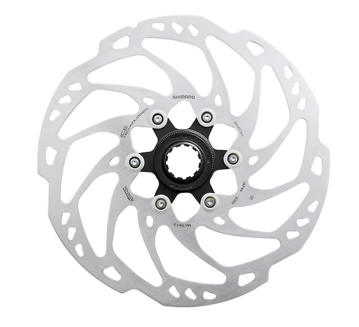 Shimano Rotor Rt. 70 Shimano SM-RT70 Centerlock Rotor – Black's Cycle