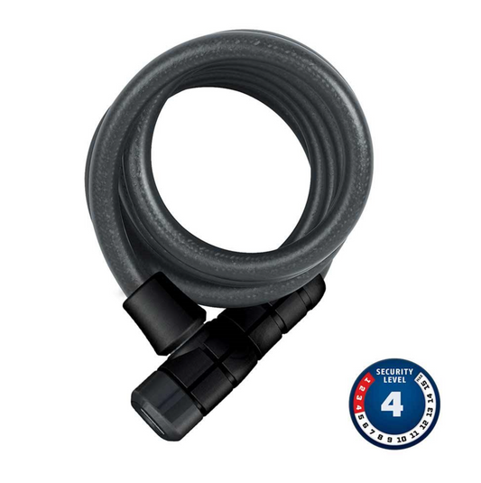 Abus, Booster 6512K, Cable with key lock, 12mm x 180cm (12mm x 5.9')