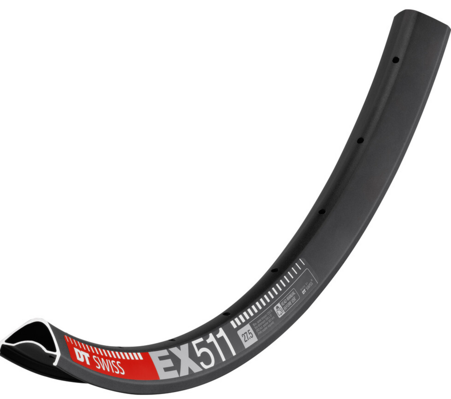 DT Swiss EX 511 Rim - 29 X 30mm Disc Black 32H