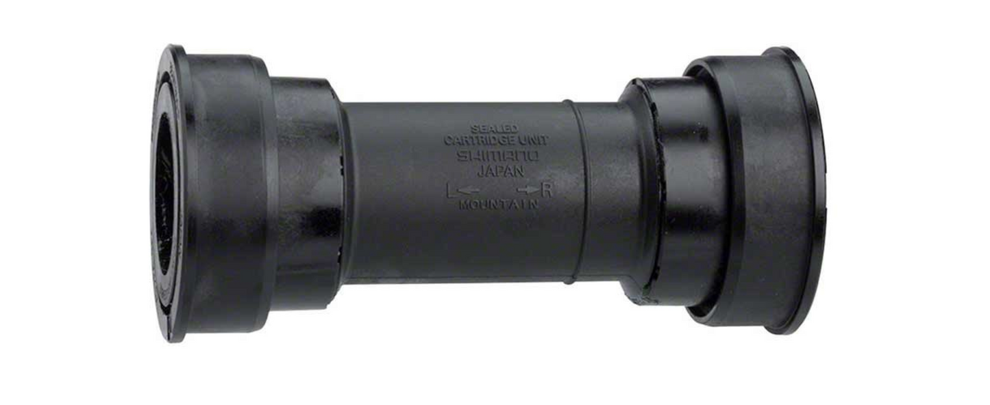Shimano, XT BB-MT800-PA, Press-fit, BB Shell: 89.5/92mm, Steel, Black, IBBMT800PA